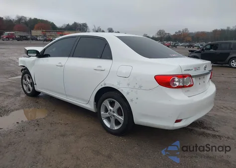 2013 Toyota Corolla Le z USA, uszkodzony, nr VIN 5YFBU4EE6DP125542